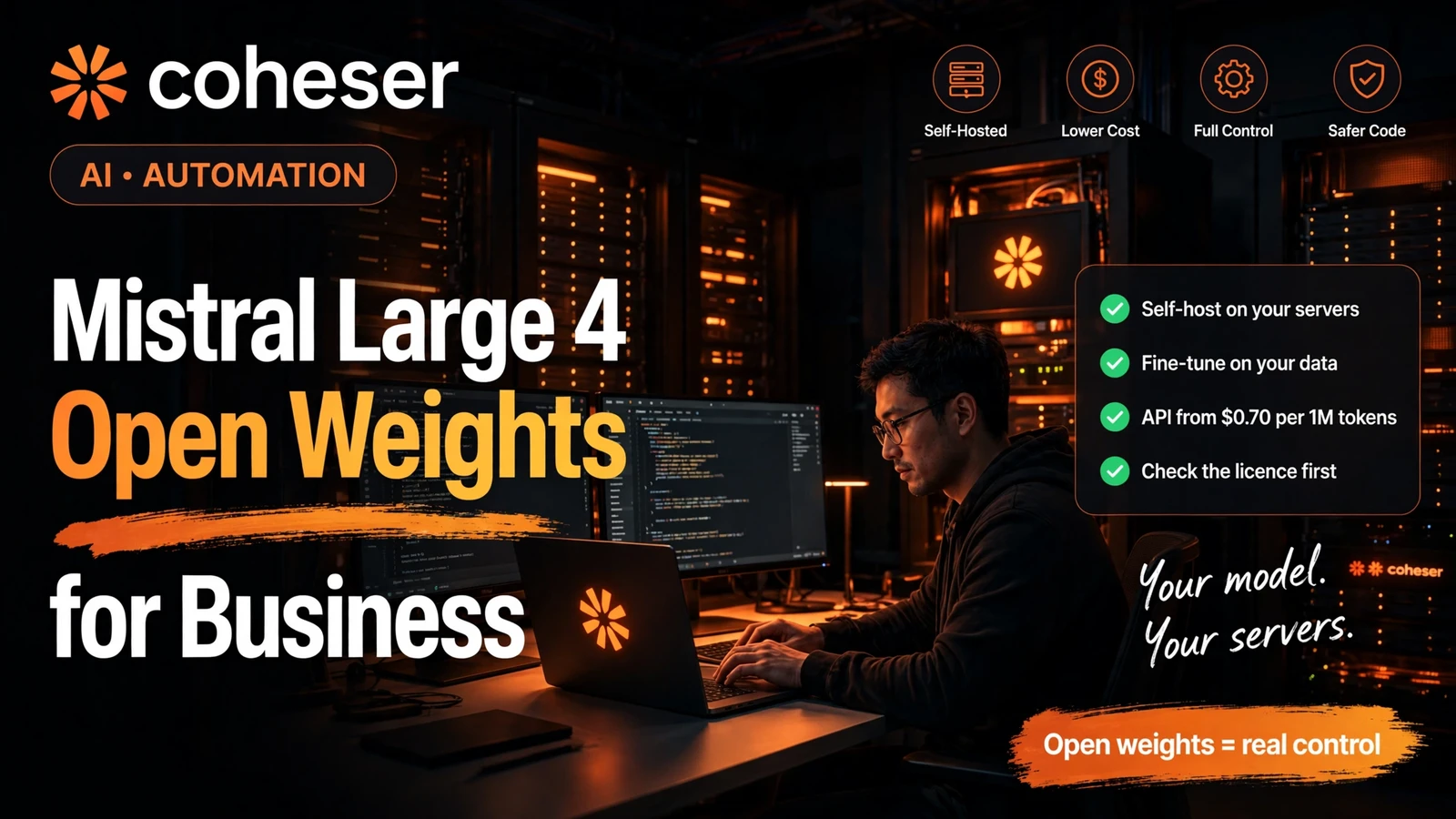 Mistral Large 4 Open Weights: A Business Guide to Self-Hosted AI