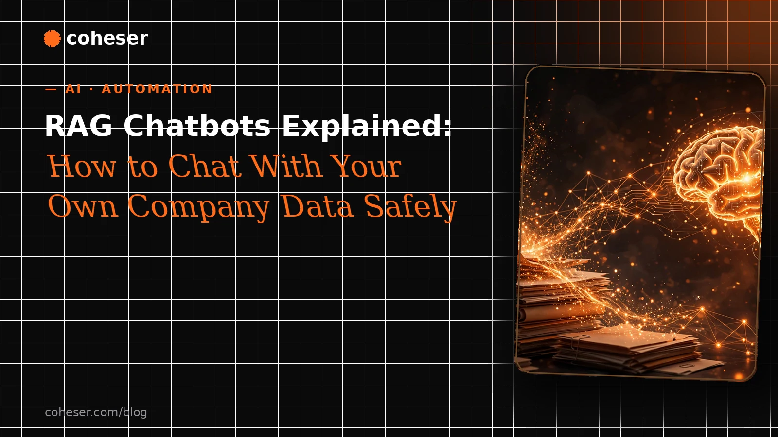 RAG Chatbots Explained: How to Chat With Your Own Company Data Safely