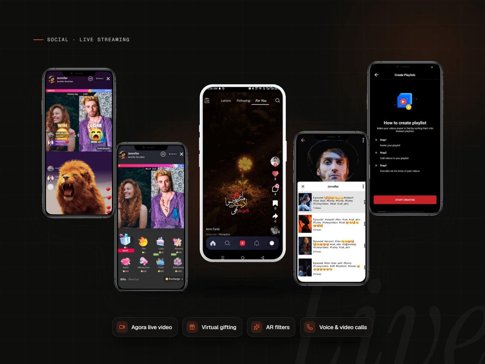 Snap Live Social Media App
